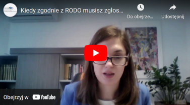 Agnieszka Sztuwe: Kiedy zgodnie z RODO musisz zgłosić naruszenie bezpieczeństwa ochrony danych osobowych