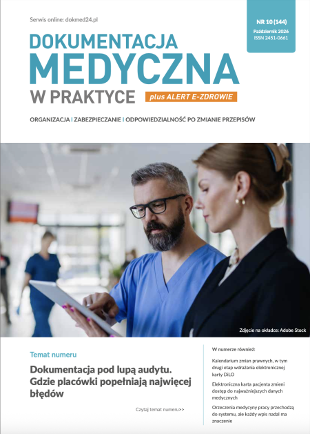 Okładka dokumentacja medyczna
