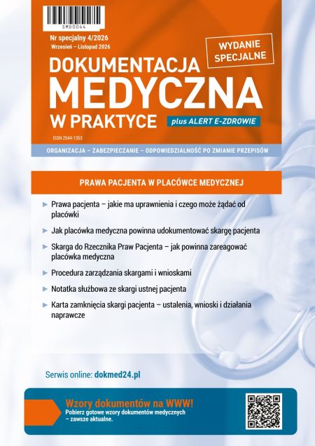Okładka dokumentacja medyczna