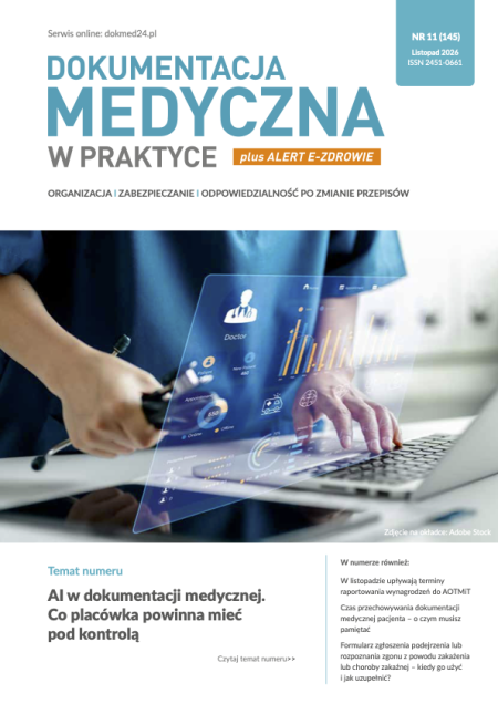 Okładka dokumentacja medyczna