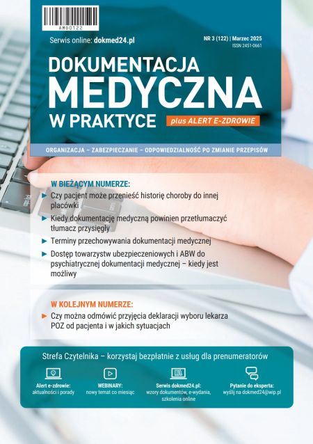 Okładka dokumentacja medyczna