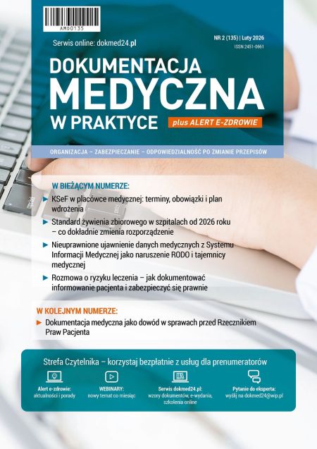 Okładka dokumentacja medyczna