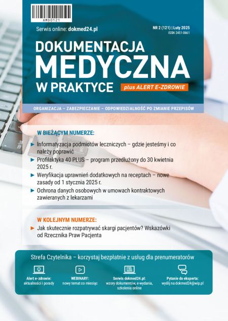 Okładka dokumentacja medyczna