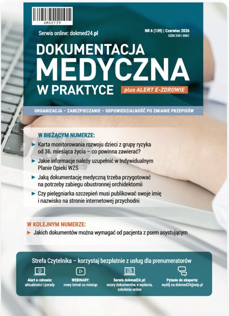 Okładka dokumentacja medyczna